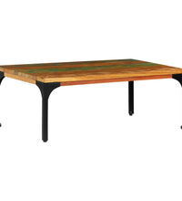Couchtisch 100x60x35 cm Altholz Massiv