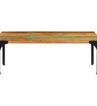 Couchtisch 100x60x35 cm Altholz Massiv