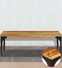 Couchtisch 100x60x35 cm Altholz Massiv