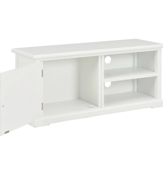 TV-Schrank Weiß 90 x 30 x 40 cm Holz