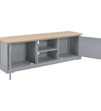 TV-Schrank Grau 120×30×40 cm Holz