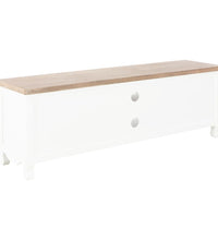 TV-Schrank Weiß 120×30×40 cm Holz