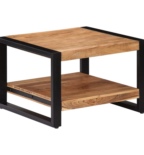 Couchtisch 60x60x40 cm Massivholz Akazie