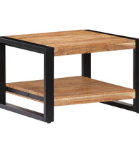 Couchtisch 60x60x40 cm Massivholz Akazie
