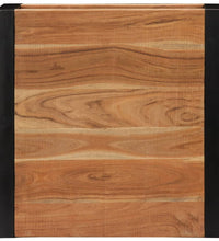 Couchtisch 60x60x40 cm Massivholz Akazie