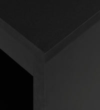 Bartisch mit Regal Schwarz 110 x 50 x 103 cm