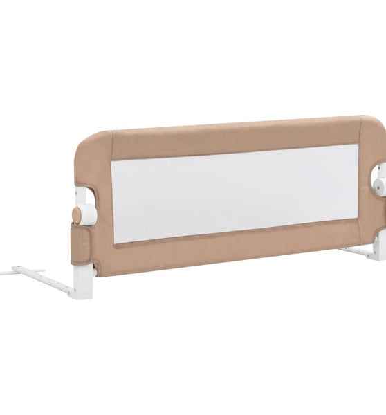 Kleinkind-Bettschutzgitter Taupe 102x42 cm Polyester