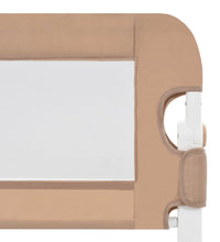 Kleinkind-Bettschutzgitter Taupe 102x42 cm Polyester