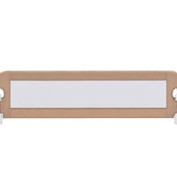 Kleinkind-Bettschutzgitter Taupe 150x42 cm Polyester