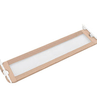 Kleinkind-Bettschutzgitter Taupe 150x42 cm Polyester