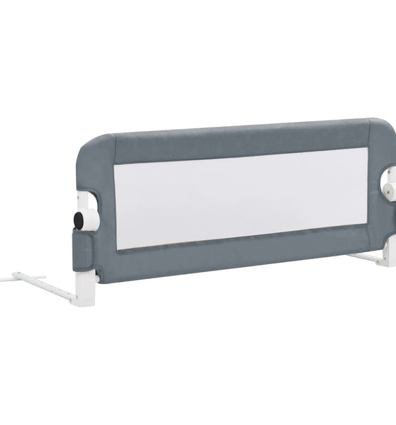 Kleinkind-Bettschutzgitter Grau 102x42 cm Polyester