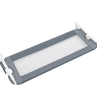 Kleinkind-Bettschutzgitter Grau 102x42 cm Polyester