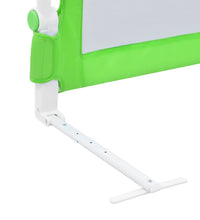 Kleinkind-Bettschutzgitter Grün 180x42 cm Polyester