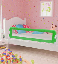 Kleinkind-Bettschutzgitter Grün 180x42 cm Polyester