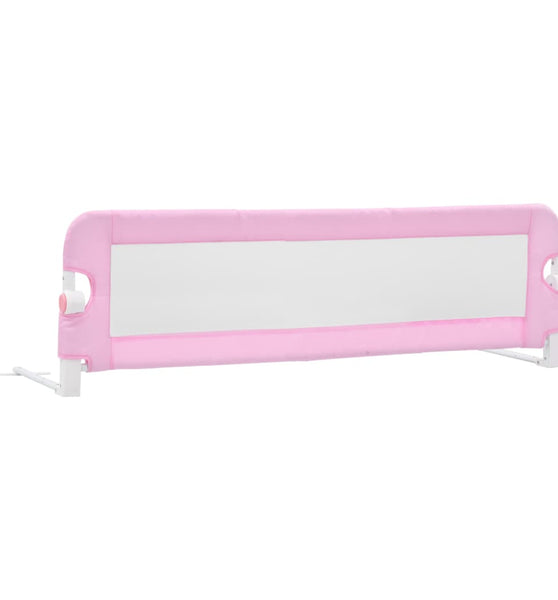 Kleinkind-Bettschutzgitter Rosa 120x42 cm Polyester