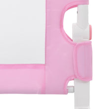 Kleinkind-Bettschutzgitter Rosa 120x42 cm Polyester