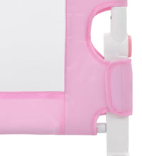Kleinkind-Bettschutzgitter Rosa 180x42 cm Polyester
