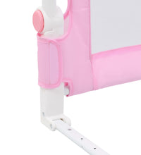 Kleinkind-Bettschutzgitter Rosa 180x42 cm Polyester