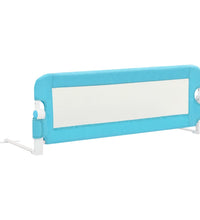 Kleinkind-Bettschutzgitter Blau 120x42 cm Polyester
