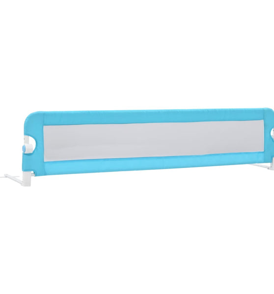 Kleinkind-Bettschutzgitter Blau 180x42 cm Polyester