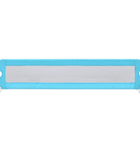 Kleinkind-Bettschutzgitter Blau 180x42 cm Polyester