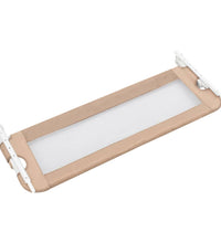 Kleinkind-Bettschutzgitter Taupe 120x42 cm Polyester