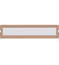 Kleinkind-Bettschutzgitter Taupe 180x42 cm Polyester
