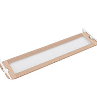 Kleinkind-Bettschutzgitter Taupe 180x42 cm Polyester