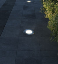 Bodenstrahler Bodenlampe Bodeneinbauleuchten rund 3er Set