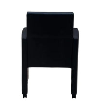 Esszimmerstühle 2 Stk. Schwarz Kunstleder
