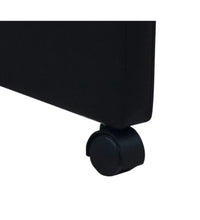 Esszimmerstühle 2 Stk. Schwarz Kunstleder