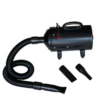 Hundetrockner mit 3 Düsen Schwarz 2400 W