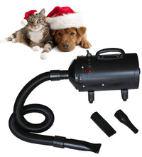 Hundetrockner mit 3 Düsen Schwarz 2400 W