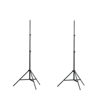 Lampenstativ 2 Stk. Höhe 78-210 cm