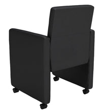 Esszimmerstühle 6 Stk. Schwarz Kunstleder