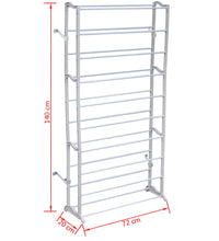 Schuhregal für 40 Paar Schuhe Schuhschrank 140cm