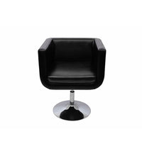 Barsessel 2 Stk. Kunstleder Schwarz