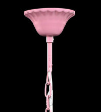 Kronleuchter 5 Glühbirnen Rosa