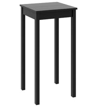 Bartisch MDF Schwarz 55x55x107 cm