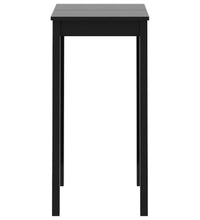Bartisch MDF Schwarz 55x55x107 cm
