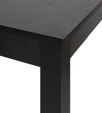 Bartisch MDF Schwarz 55x55x107 cm