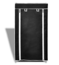 Schuhschrank Schuhregal Schuhablage 5 Schicht 58 x 28 x 106 cm Schwarz