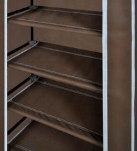 Schuhschrank Schuhregal Schuhablage 5 Schicht 58 x 28 x 106 cm Braun