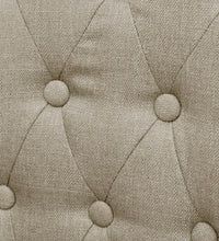 Esszimmerstühle 2 Stk. Beige Stoff