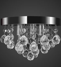 Kronleuchter Deckenleuchte Kristall Design Lüster Chrom
