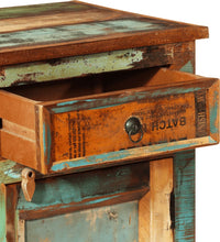 Sideboard Altholz Massiv Vintage mit 2 Schubladen & 2 Türen