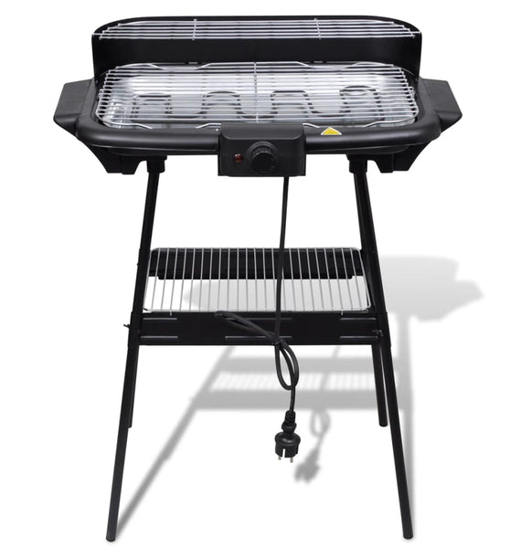 Grill BBQ Standgrill Barbecue Tischgrill Elektrogrill Gartengrill