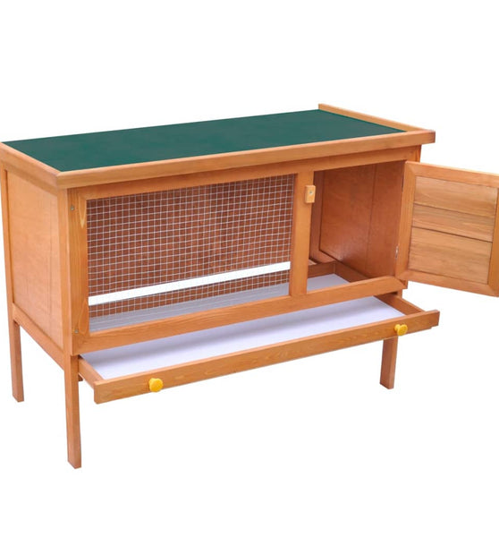 Kaninchenstall Kleintierhaus Hasenstall 1 Ebene Holz