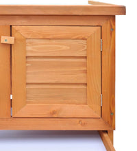 Kaninchenstall Kleintierhaus Hasenstall 1 Ebene Holz