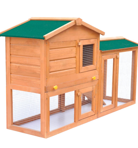 Kaninchenstall Groß Holz